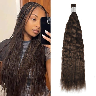 #2 Wave And Wet Boho Braids No Weft Bulk Hair for Human Hair CVOHAIR