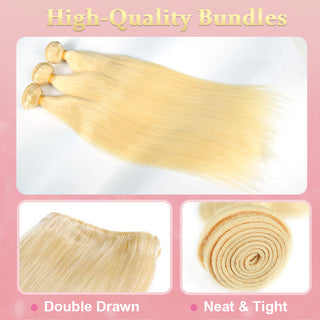 CVOHAIR Body Wave Echthaar 3 Bündel Echthaar 100% Unbehandeltes Weave Bundles Echthaar Doppelschuss