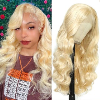 #613 Body Wave HD Lace Front Wigs Human Hair Glueless Wig Transparent Lace Frontal Wigs CVOHAIR