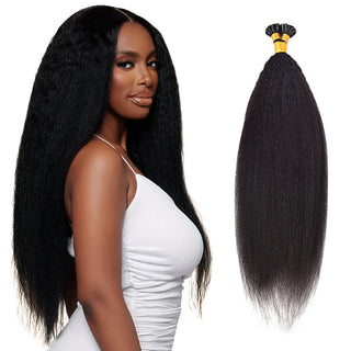 CVOHAIR 6 pièces pince droite dans les Extensions de cheveux vrais cheveux humains PU sans couture pince ins noir naturel 110G