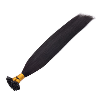 CVOHAIR 6 pièces pince droite dans les Extensions de cheveux vrais cheveux humains PU sans couture pince ins noir naturel 110G