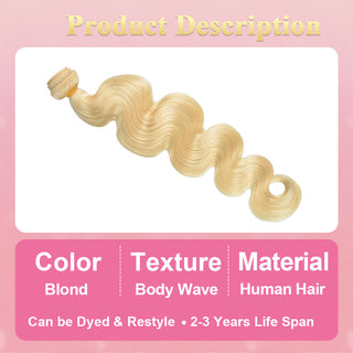 CVOHAIR Body Wave Echthaar 3 Bündel Echthaar 100% Unbehandeltes Weave Bundles Echthaar Doppelschuss